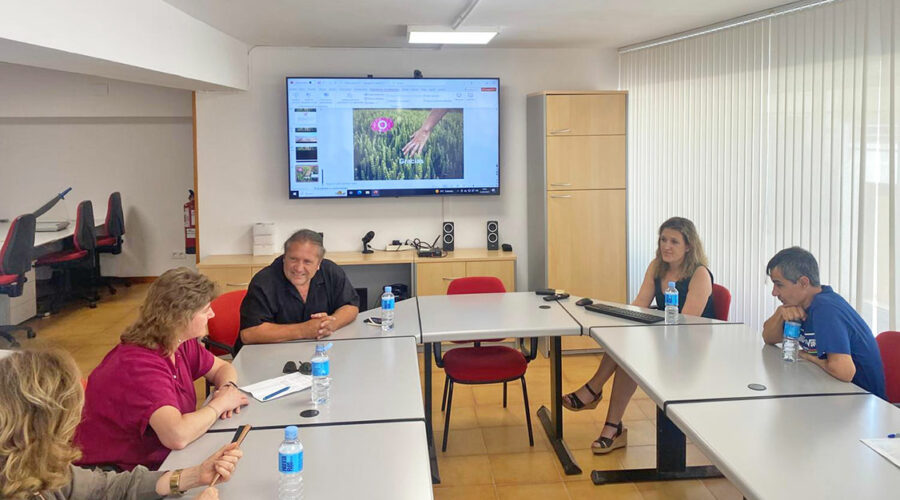 Europa y el Ministerio de Agricultura conocen el impacto de los proyectos de desarrollo rural en Los Monegros