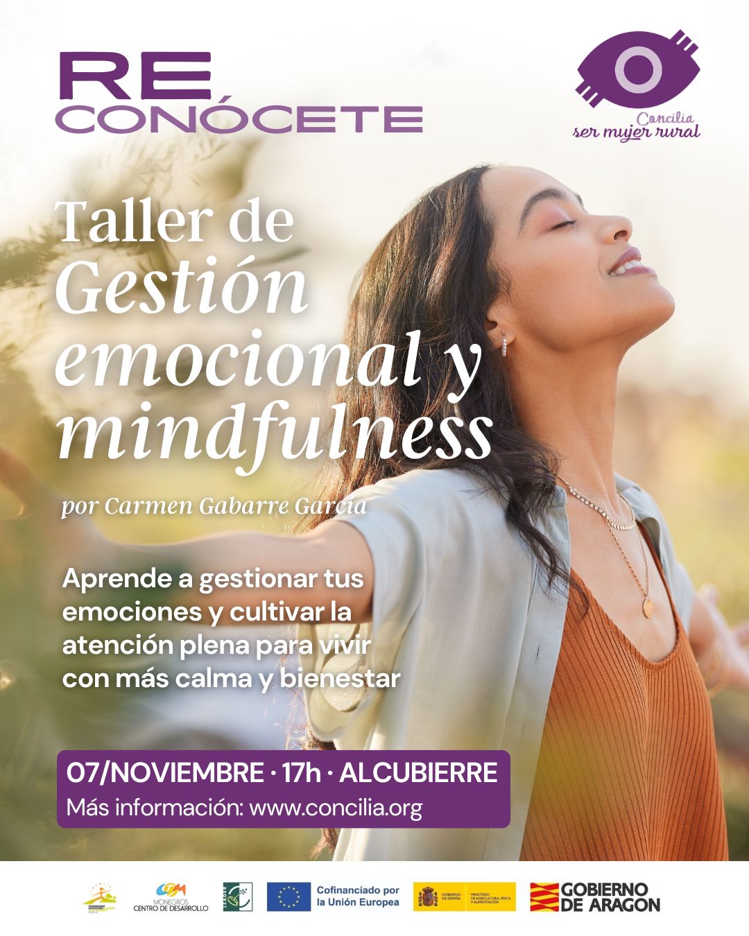 Taller “Gestión emocional y mindfulness: Herramientas prácticas ... en Alcubierre