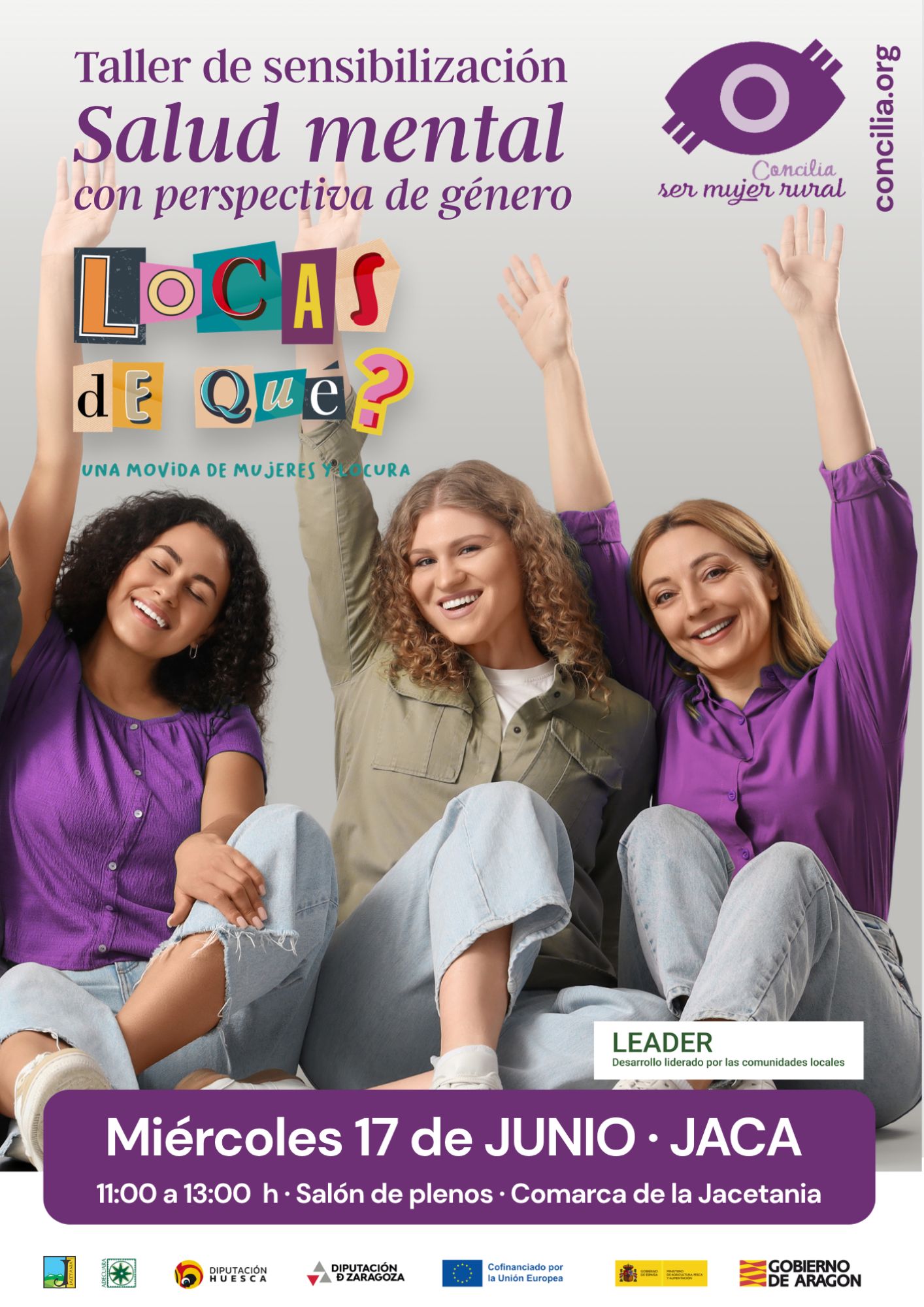 Taller de Sensibilización sobre Salud Mental con perspectiva de género en Jaca