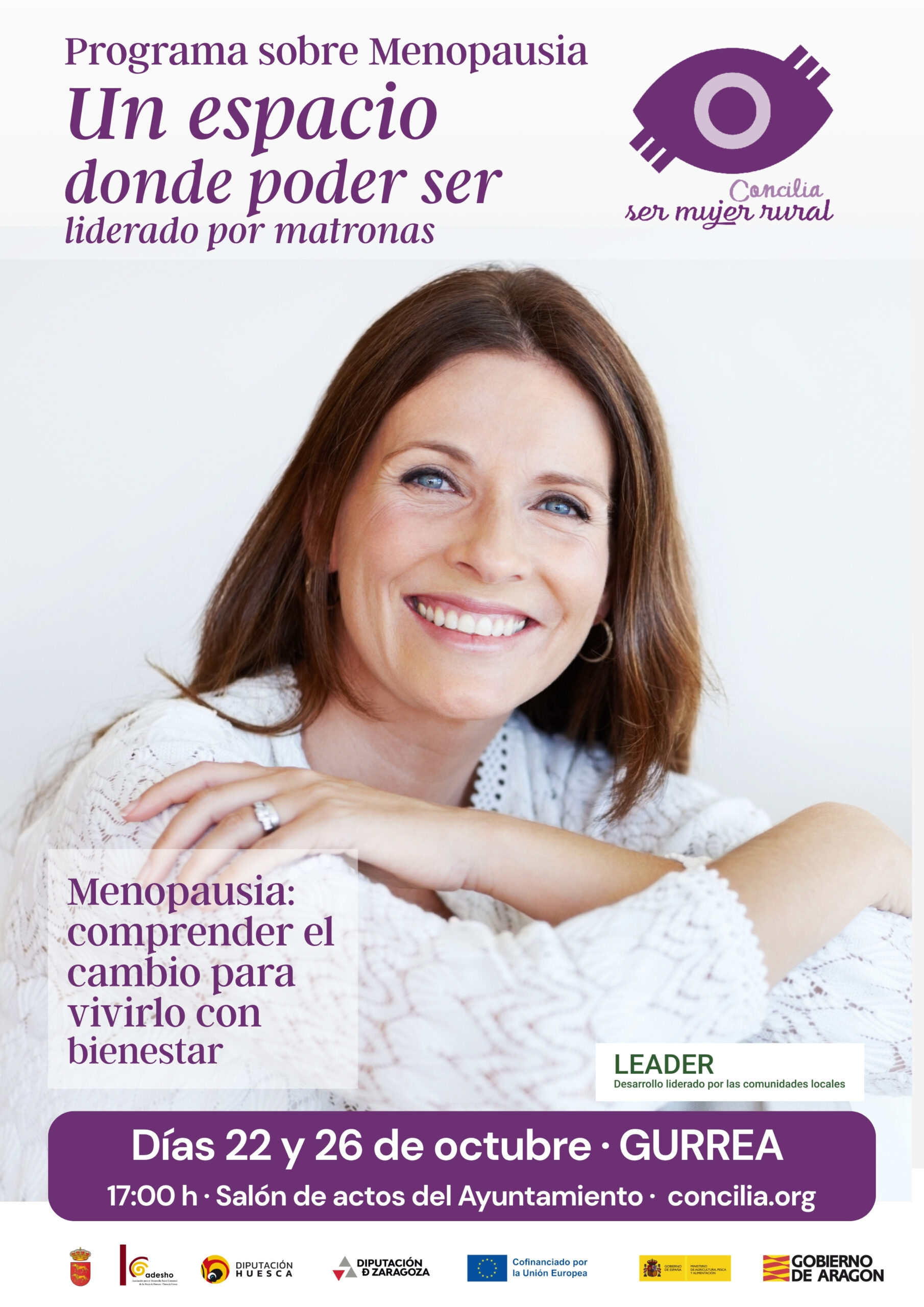 Gurrea de Gállego | Talleres sobre menopausia y bienestar